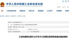 福建省35家企業躋身第五批國家級綠色工廠！