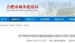 連發(fā)多起安全事故！三家混凝土企業(yè)被處理！