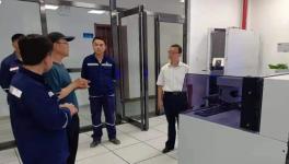 為使科研項目更接地氣，質檢部門參觀堯柏水泥“萬噸線”！