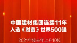 中建材、海螺水泥又雙叒叕入選世界500強！
